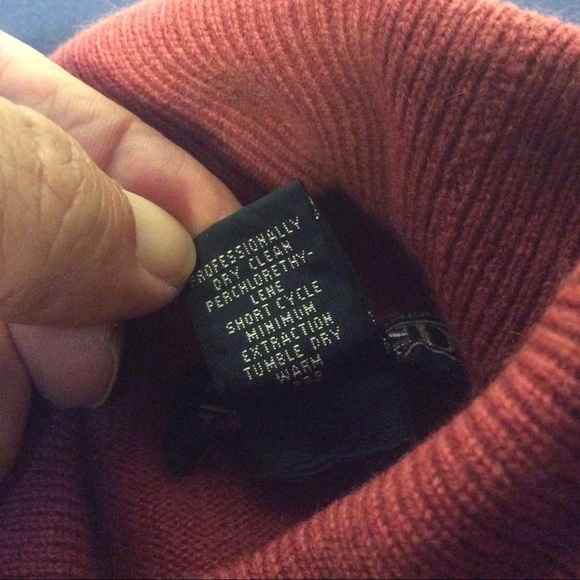 Lands’ End Womens Cashmere Turtleneck Sweater size Small - Picture 7 of 7